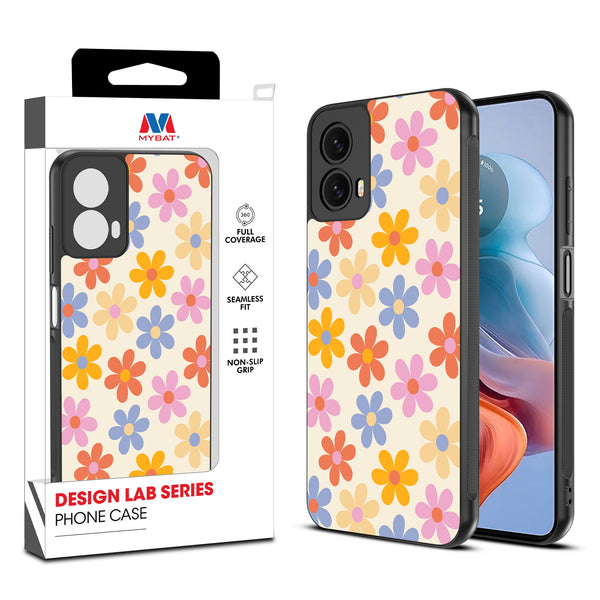 MyBat Design Lab Series Case for Motorola Moto G 5G (2024) - Retro Daisies - MMG5G24CSLESM137-1.jpg