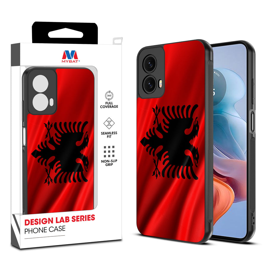 MyBat Design Lab Series Case for Motorola Moto G 5G (2024) - Albania Flag - MMG5G24CSLESM140-1.jpg