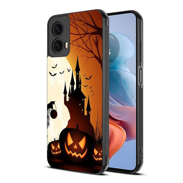 MyBat Design Lab Series Case for Motorola Moto G 5G (2024) - Spooky Pumpkin Patch - MMG5G24CSLESM163-2.jpg