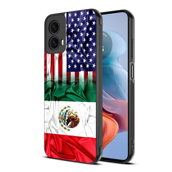 MyBat Design Lab Series Case for Motorola Moto G 5G (2024) – Mexican-American Flag - MMG5G24CSLESM168-2.jpg