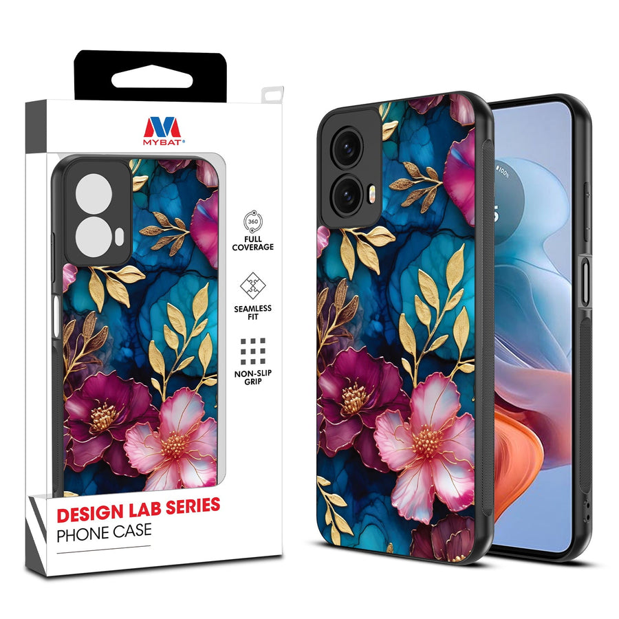 MyBat Design Lab Series Case for Motorola Moto G 5G (2024) - Gilded Petals