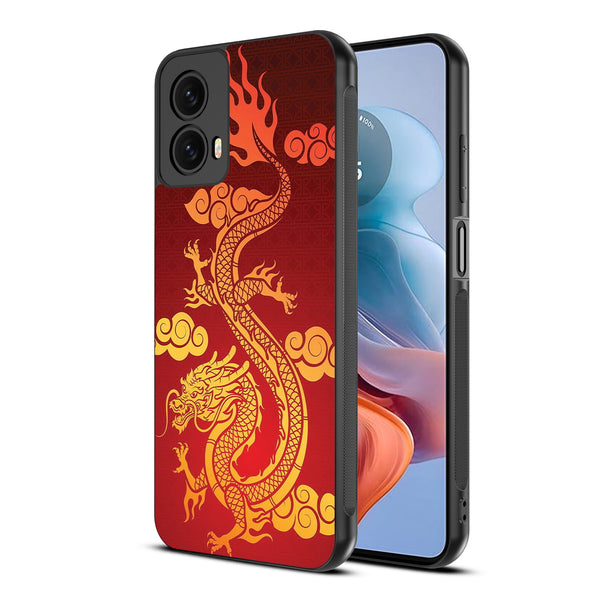 MyBat Design Lab Series Case for Motorola Moto G 5G (2024) - Golden Dragon - MMG5G24CSLESM213-2.jpg