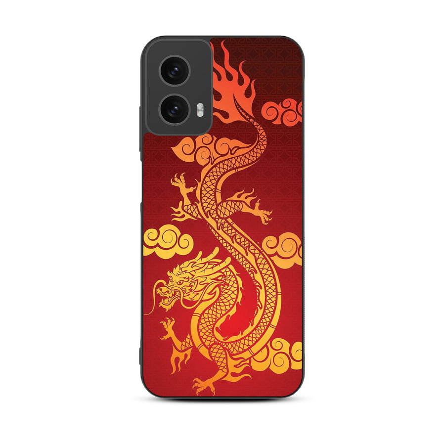 MyBat Design Lab Series Case for Motorola Moto G 5G (2024) - Golden Dragon - MMG5G24CSLESM213-3.jpg