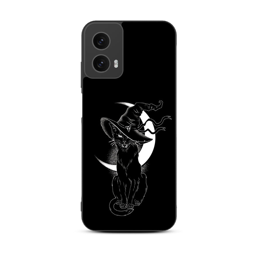 MyBat Design Lab Series Case for Motorola Moto G 5G (2024) - Black Cat Magic - MMG5G24CSLESM223-3.jpg
