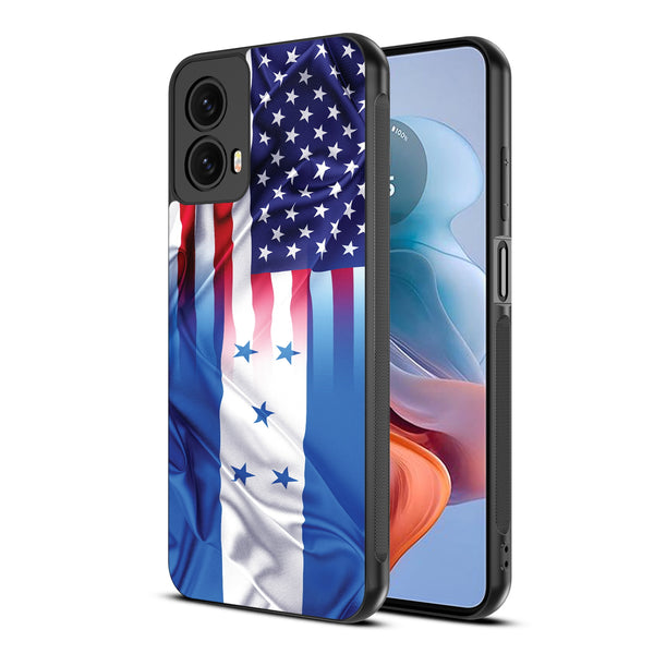 MyBat Design Lab Series Case for Motorola Moto G 5G (2024) - Honduras-USA Flag - MMG5G24CSLESM263-2.jpg