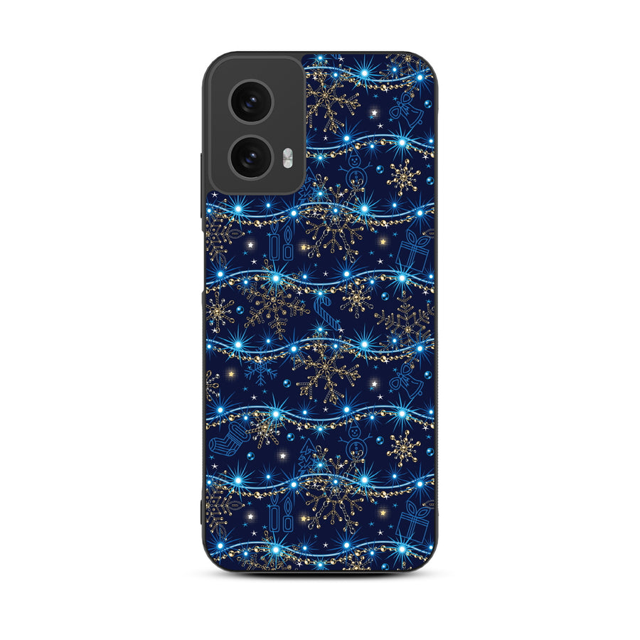 MyBat Design Lab Series Case for Motorola Moto G 5G (2024) - Snowflake Twinkle - MMG5G24CSLESM285-3.jpg