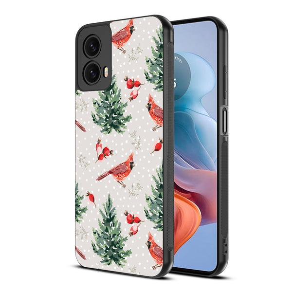 MyBat Design Lab Series Case for Motorola Moto G 5G (2024) - Winter Cardinals - MMG5G24CSLESM298-2.jpg