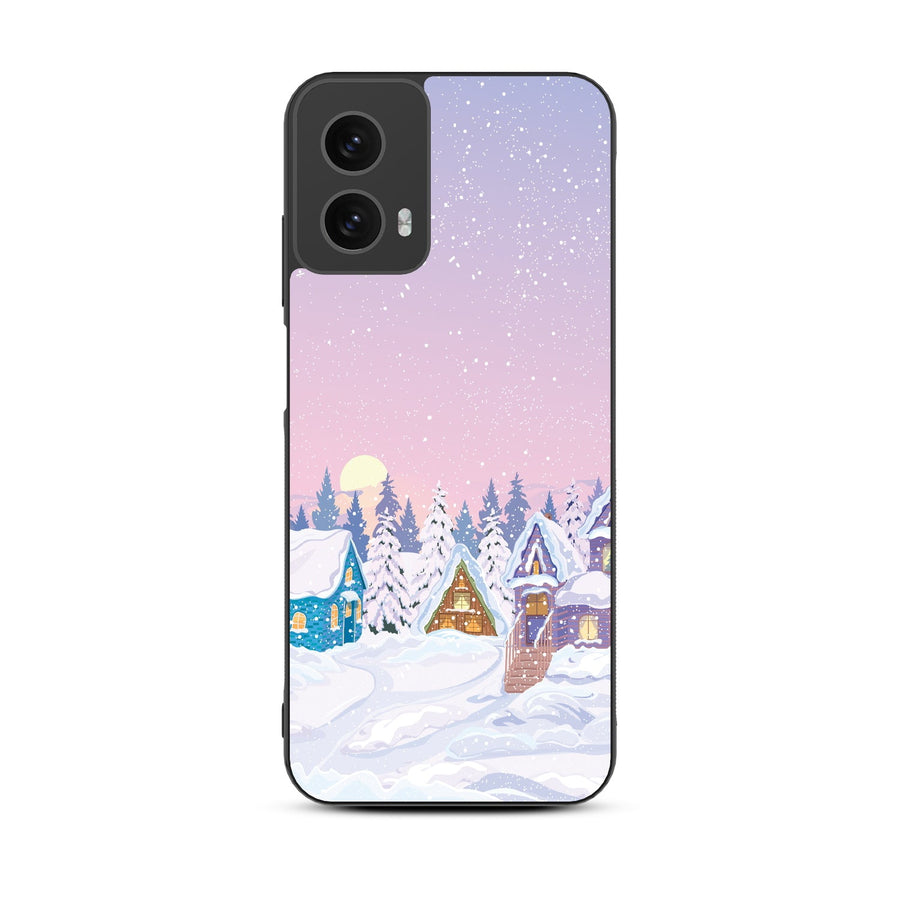 MyBat Design Lab Series Case for Motorola Moto G 5G (2024) - Snow Globe Village