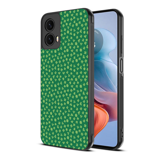MyBat Design Lab Series Case for Motorola Moto G 5G (2024) - Lucky Clover - MMG5G24CSLESM466-2.jpg