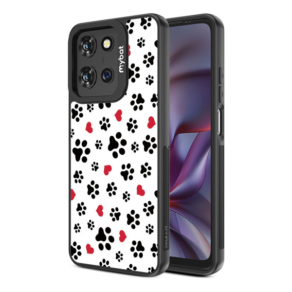MyBat Design Lab Series Case for Motorola Moto G 5G (2025) / Moto G 5G (2026) / Moto G Play (2026) – Paw Prints and Hearts - MMG5G25CSLESMP001-2.jpg
