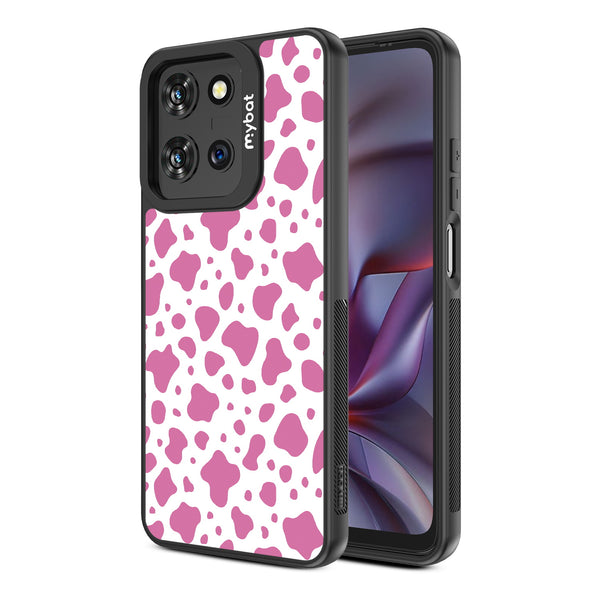 MyBat Design Lab Series Case for Motorola Moto G 5G (2025) / Moto G 5G (2026) / Moto G Play (2026) – Pink Cow Print - MMG5G25CSLESMP015-2.jpg