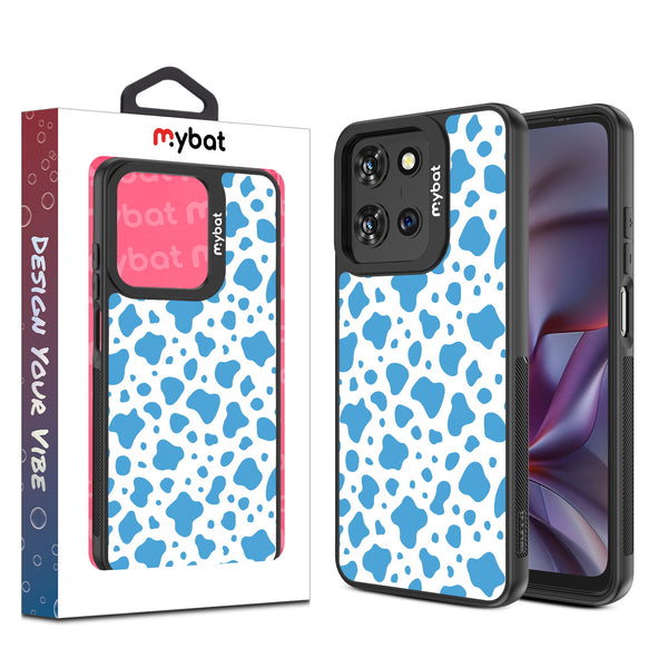MyBat Design Lab Series Case for Motorola Moto G 5G (2025) / Moto G 5G (2026) / Moto G Play (2026) – Blue Cow Print - MMG5G25CSLESMP016-1.jpg