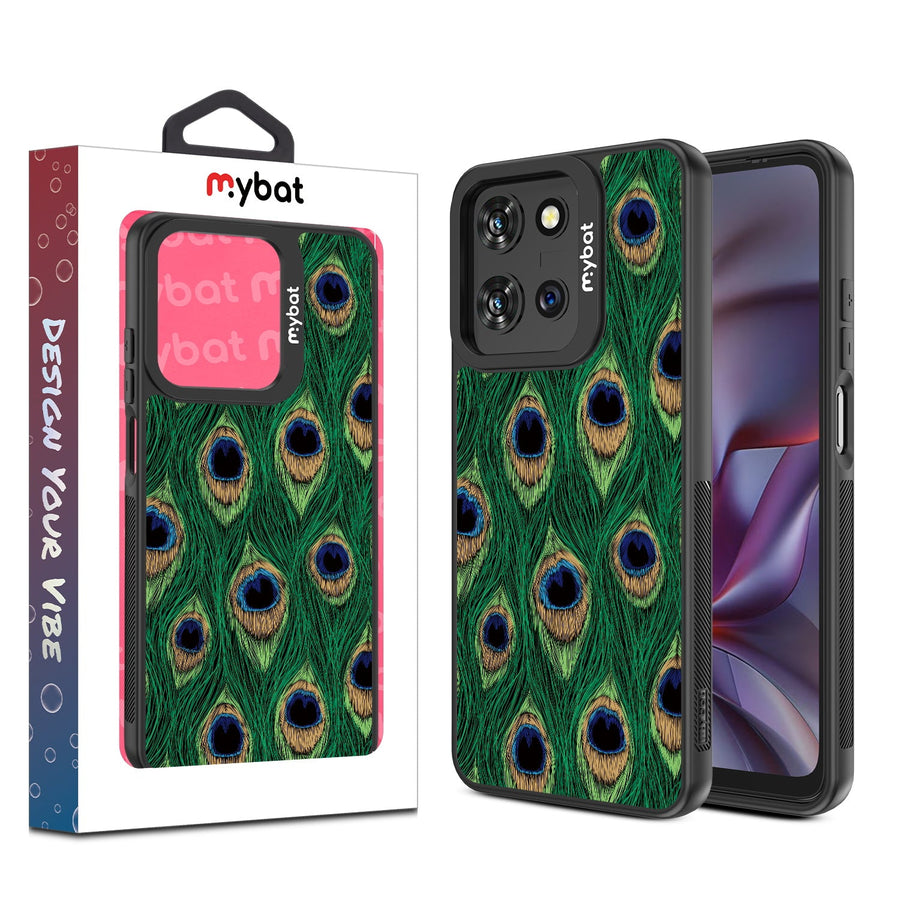 MyBat Design Lab Series Case for Motorola Moto G 5G (2025) / Moto G 5G (2026) / Moto G Play (2026) – Peacock Feathers