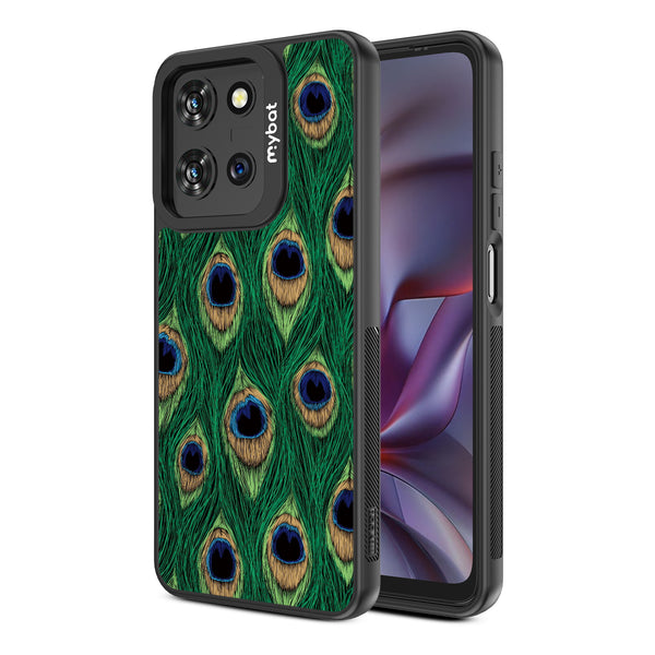 MyBat Design Lab Series Case for Motorola Moto G 5G (2025) / Moto G 5G (2026) / Moto G Play (2026) – Peacock Feathers - MMG5G25CSLESMP018-2.jpg