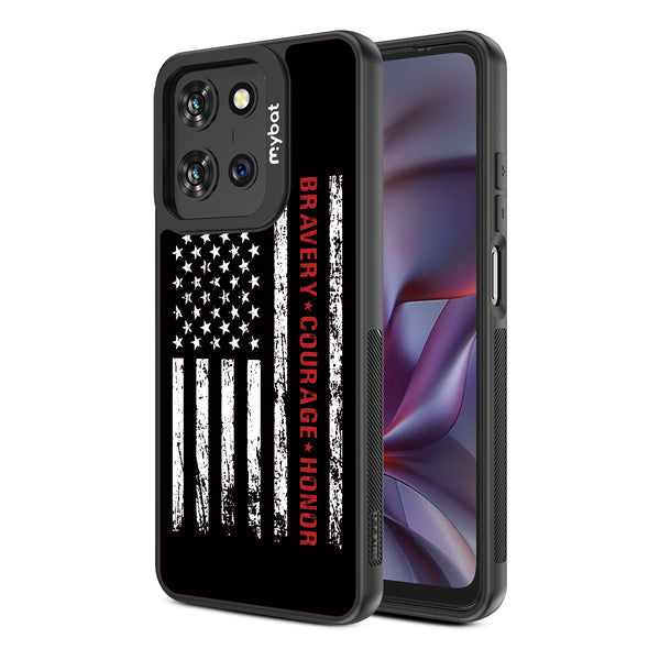 MyBat Design Lab Series Case for Motorola Moto G 5G (2025) / Moto G 5G (2026) / Moto G Play (2026) – Firefighter Flag - MMG5G25CSLESMP041-2.jpg