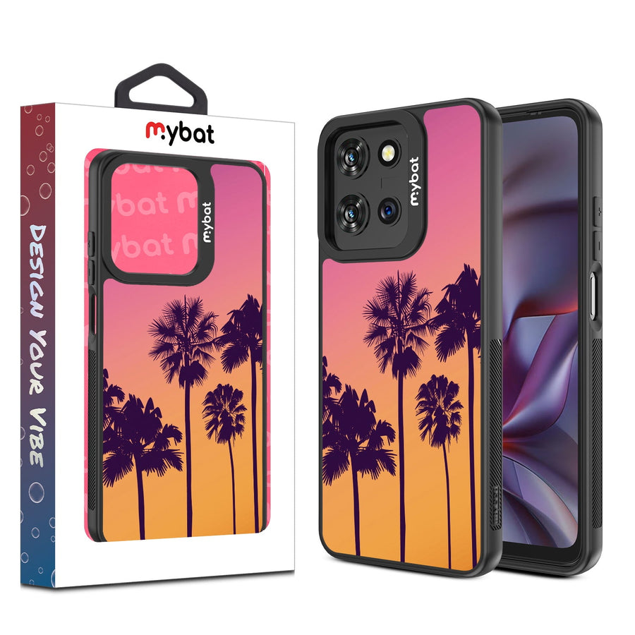 MyBat Design Lab Series Case for Motorola Moto G 5G (2025) / Moto G 5G (2026) / Moto G Play (2026) – Palm Tree Sunset