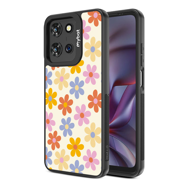 MyBat Design Lab Series Case for Motorola Moto G 5G (2025) / Moto G 5G (2026) / Moto G Play (2026) – Retro Daisies - MMG5G25CSLESMP137-2.jpg