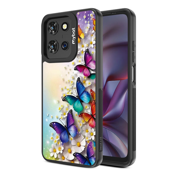 MyBat Design Lab Series Case for Motorola Moto G 5G (2025) / Moto G 5G (2026) / Moto G Play (2026) – Rainbow Butterflies - MMG5G25CSLESMP187-2.jpg