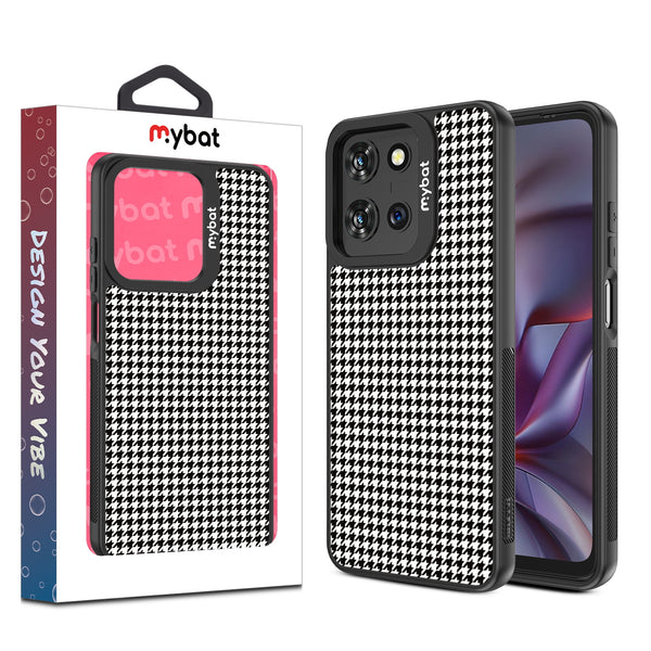 MyBat Design Lab Series Case for Motorola Moto G 5G (2025) / Moto G 5G (2026) / Moto G Play (2026) – Classic Houndstooth - MMG5G25CSLESMP215-1.jpg