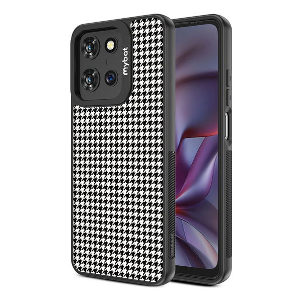 MyBat Design Lab Series Case for Motorola Moto G 5G (2025) / Moto G 5G (2026) / Moto G Play (2026) – Classic Houndstooth - MMG5G25CSLESMP215-2.jpg