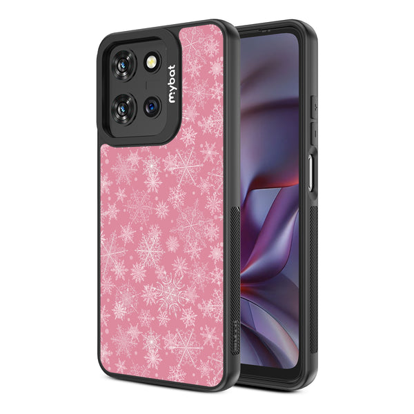 MyBat Design Lab Series Case for Motorola Moto G 5G (2025) / Moto G 5G (2026) / Moto G Play (2026) – Pink Snowflakes - MMG5G25CSLESMP282-2.jpg