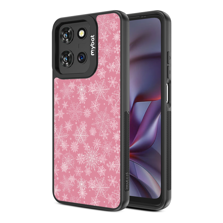 MyBat Design Lab Series Case for Motorola Moto G 5G (2025) / Moto G 5G (2026) / Moto G Play (2026) – Pink Snowflakes - MMG5G25CSLESMP282-2.jpg