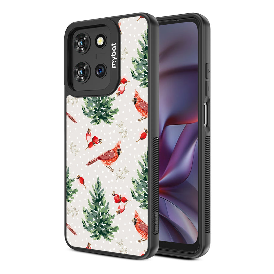 MyBat Design Lab Series Case for Motorola Moto G 5G (2025) / Moto G 5G (2026) / Moto G Play (2026) – Winter Cardinals - MMG5G25CSLESMP298-2.jpg