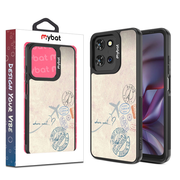 MyBat Design Lab Series Case for Motorola Moto G 5G (2025) / Moto G 5G (2026) / Moto G Play (2026) - Passport Stamps - MMG5G25CSLESMP371-1.jpg