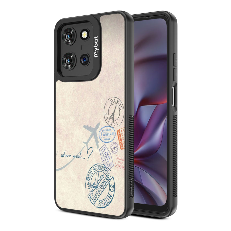 MyBat Design Lab Series Case for Motorola Moto G 5G (2025) / Moto G 5G (2026) / Moto G Play (2026) - Passport Stamps - MMG5G25CSLESMP371-2.jpg