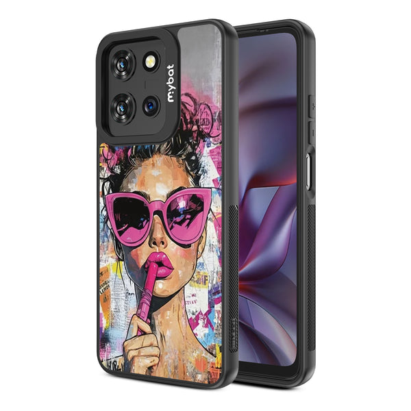 MyBat Design Lab Series Case for Motorola Moto G 5G (2025) / Moto G 5G (2026) / Moto G Play (2026) - Graffiti Girl - MMG5G25CSLESMP383-2.jpg