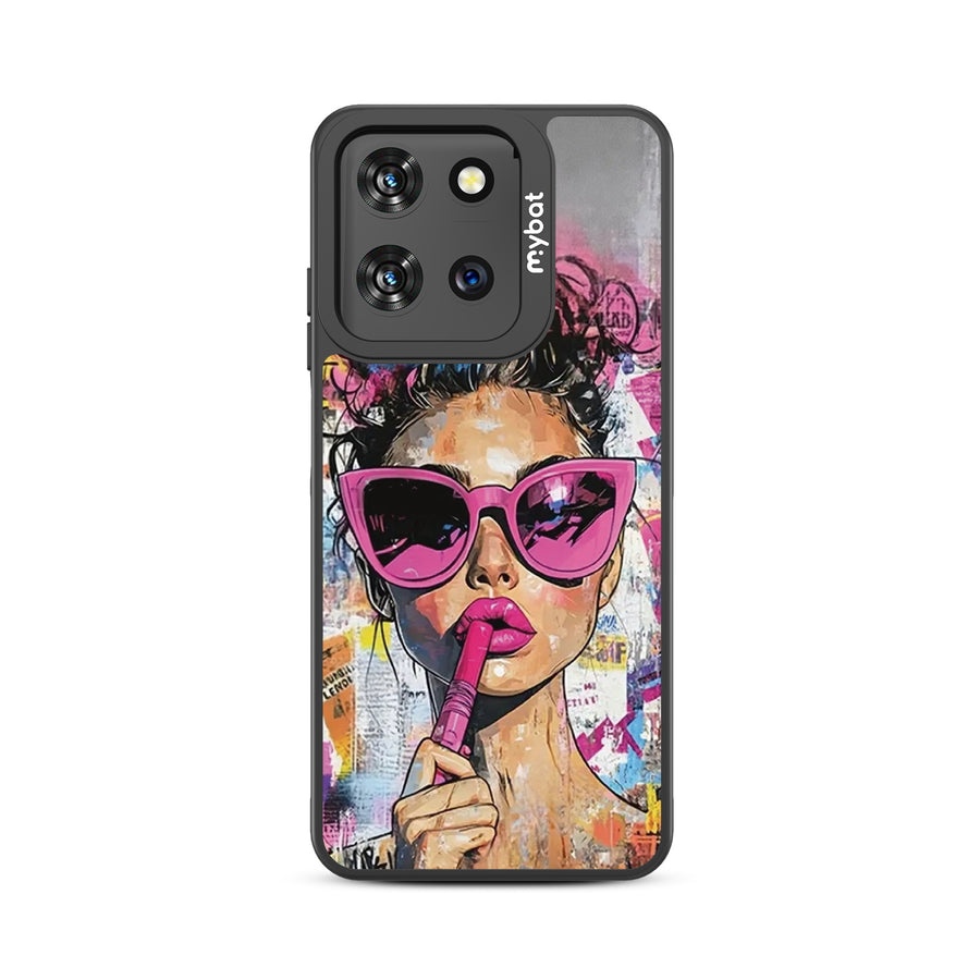 MyBat Design Lab Series Case for Motorola Moto G 5G (2025) / Moto G 5G (2026) / Moto G Play (2026) - Graffiti Girl - MMG5G25CSLESMP383-3.jpg