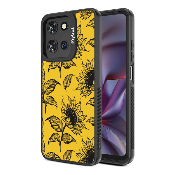 MyBat Design Lab Series Case for Motorola Moto G 5G (2025) / Moto G 5G (2026) / Moto G Play (2026) – Golden Sunflowers - MMG5G25CSLESMP444-2.jpg