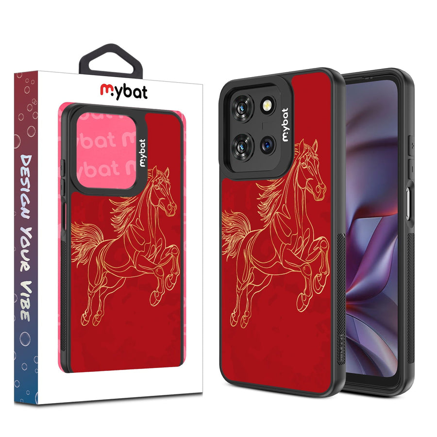 MyBat Design Lab Series Case for Motorola Moto G 5G 2026 / G 5G 2025 / G Play 2026 - Fire Horse