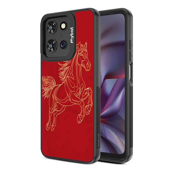 MyBat Design Lab Series Case for Motorola Moto G 5G 2026 / G 5G 2025 / G Play 2026 - Fire Horse - MMG5G25CSLESMP460-2.jpg