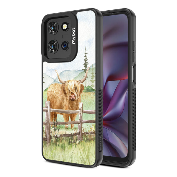 MyBat Design Lab Series Case for Motorola Moto G 5G 2026 / G 5G 2025 / G Play 2026 - Highland Cow - MMG5G25CSLESMP470-2.jpg