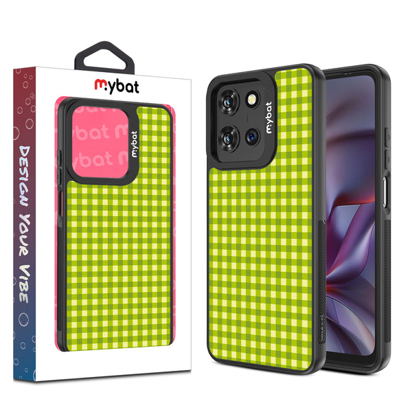 MyBat Design Lab Series Case for Motorola Moto G 5G 2026 / G 5G 2025 / G Play 2026 - Green Gingham - MMG5G25CSLESMP476-1.jpg