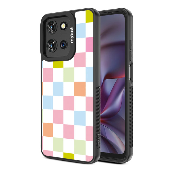 MyBat Design Lab Series Case for Motorola Moto G 5G 2026 / G 5G 2025 / G Play 2026 - Pastel Check - MMG5G25CSLESMP480-2.jpg