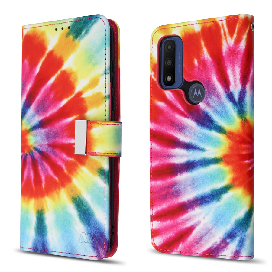 MyBat MyJacket Wallet Xtra Series with RFID Blocking for Motorola Moto G Pure / Moto G Power (2022) - Tie Dye Swirl - MMGPPCMJG091-7.jpg