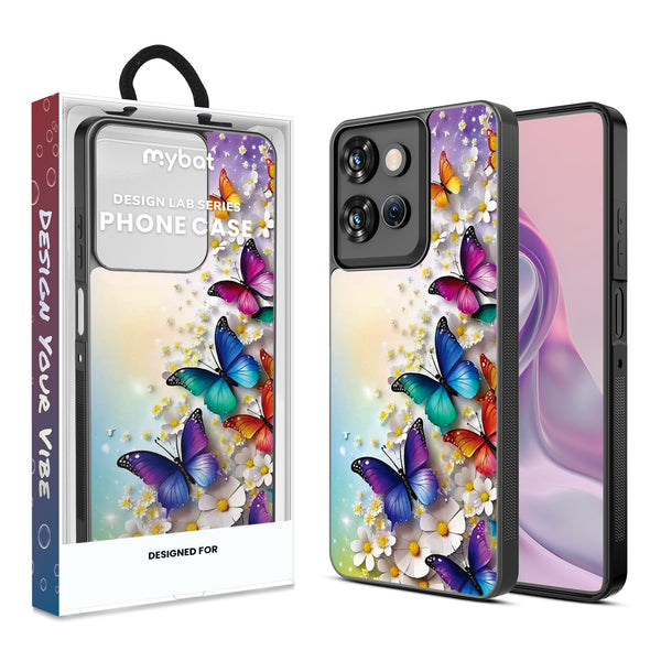 MyBat Design Lab Series Case for Motorola Moto G Power 5G 2026 / 2025 - Rainbow Butterflies - MMGPW26CSLESM187-1.jpg