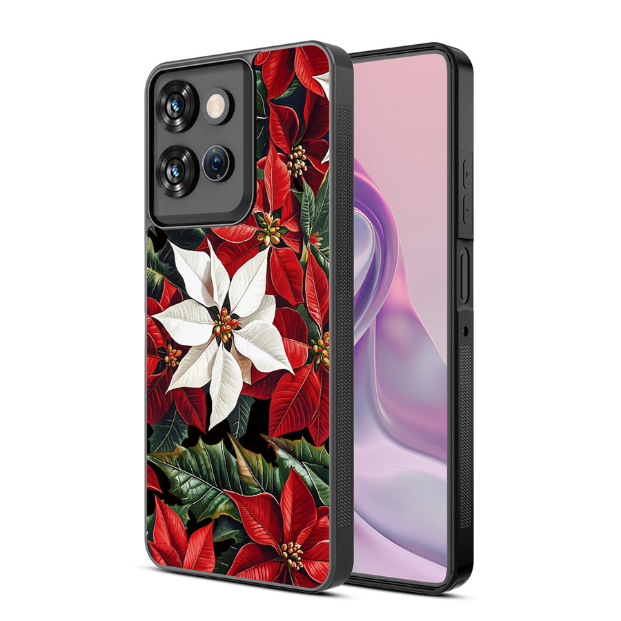 MyBat Design Lab Series Case for Motorola Moto G Power 5G 2026 / 2025 - Christmas Poinsettias - MMGPW26CSLESM301-2.jpg