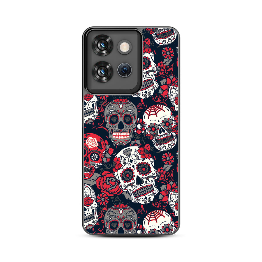 MyBat Design Lab Series Case for Motorola Moto G Power 5G 2026 / 2025 - Sugar Rose Skulls - MMGPW26CSLESM418-3.jpg