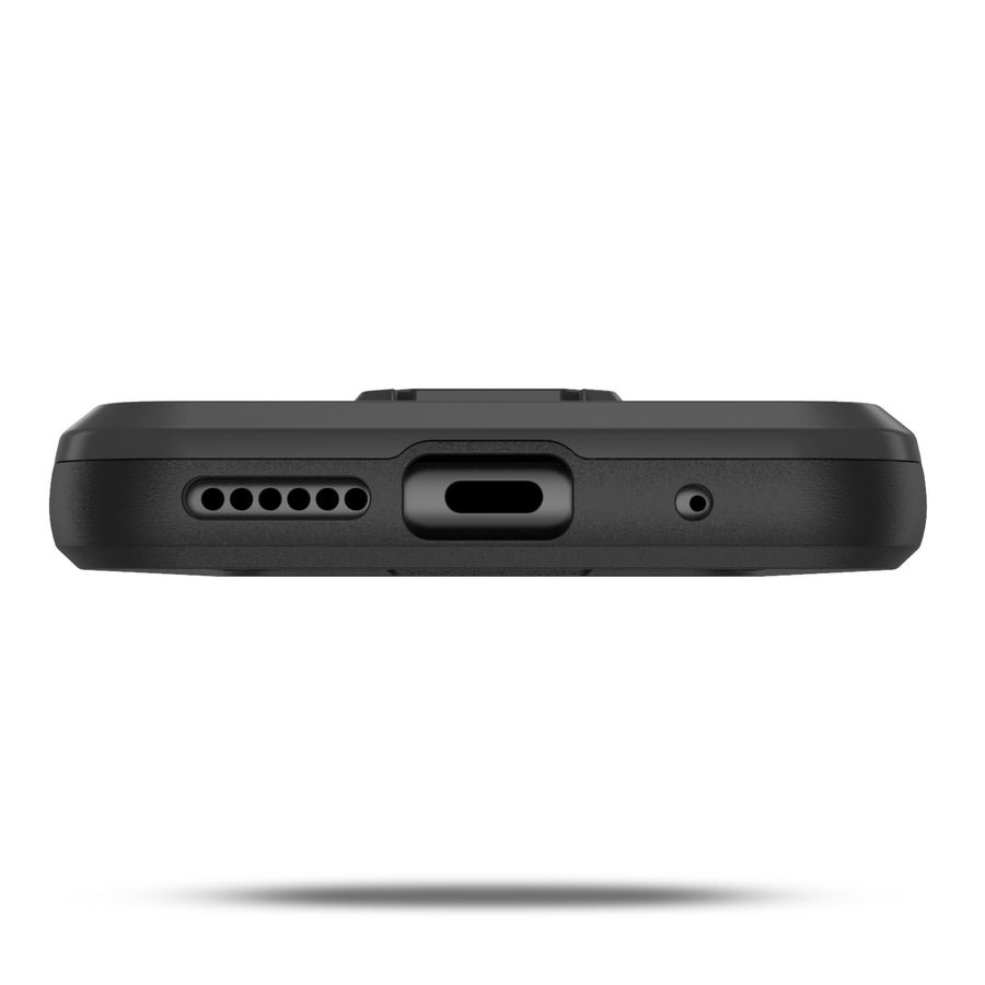 MyBat Grip Stand Protector Case Combo (with Black Holster)(with Card Wallet) for Motorola Moto G Play (2021) - Black / Black - MMGPY21CS3NES271-6.jpg