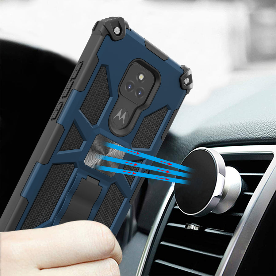 MyBat Sturdy Hybrid Protector Cover (with Stand) for Motorola Moto G Play (2021) - Ink Blue / Black - MMGPY21CSFSSS002-9.jpg