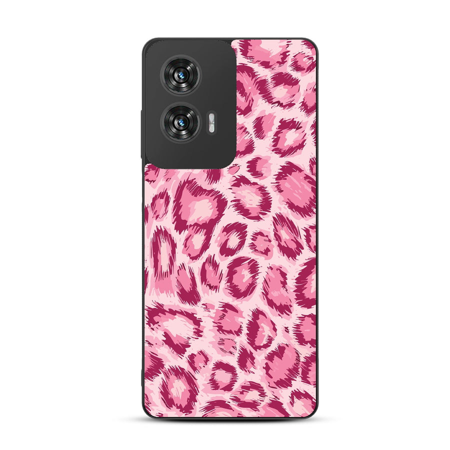 MyBat Design Lab Series Case for Motorola Moto G Stylus 5G (2024) - Pink Leopard Print