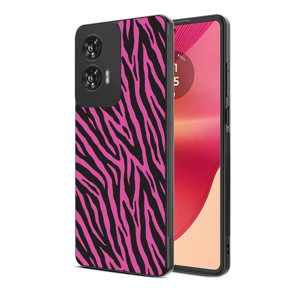 MyBat Design Lab Series Case for Motorola Moto G Stylus 5G (2024) - Pink Zebra Print - MMGS5G24CSLESM010-2.jpg