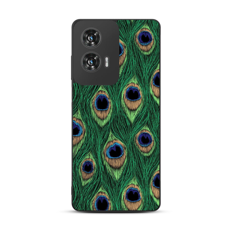 MyBat Design Lab Series Case for Motorola Moto G Stylus 5G (2024) - Peacock Feathers