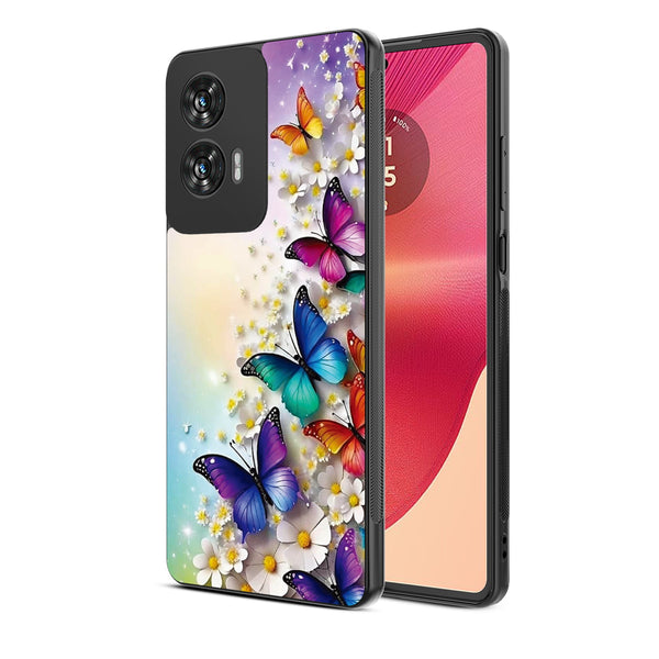 MyBat Design Lab Series Case for Motorola Moto G Stylus 5G (2024) - Rainbow Butterflies - MMGS5G24CSLESM187-2.jpg