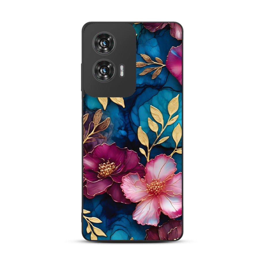 MyBat Design Lab Series Case for Motorola Moto G Stylus 5G (2024) - Gilded Petals - MMGS5G24CSLESM188-3.jpg
