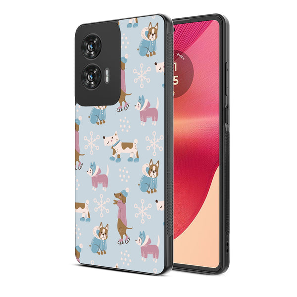 MyBat Design Lab Series Case for Motorola Moto G Stylus 5G (2024) - Puppy Snow Play - MMGS5G24CSLESM299-2.jpg