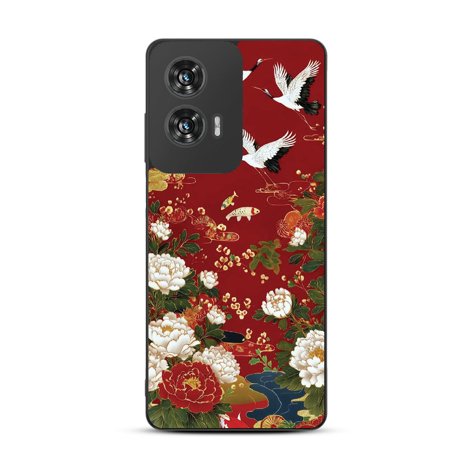 MyBat Design Lab Series Case for Motorola Moto G Stylus 5G (2024) - Crane and Koi Fish - MMGS5G24CSLESM391-3.jpg
